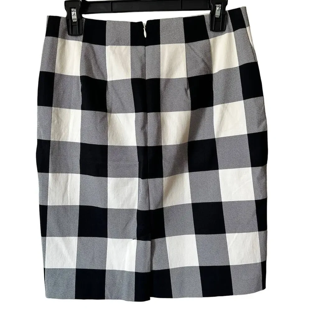 New Talbots Buffalo Plaid Pencil Skirt size 4‎ Petite - Picture 2 of 6